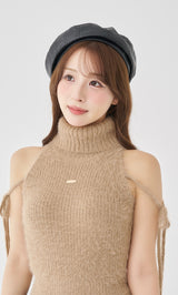 モデル：156cm（着用サイズ：FREE　着用カラー：BEG）