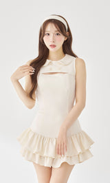 モデル：156cm（着用サイズ：FREE　着用カラー：IVO）