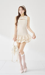 モデル：156cm（着用サイズ：FREE　着用カラー：IVO）