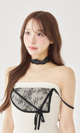 モデル：156cm（着用サイズ：FREE　着用カラー：IVO）
