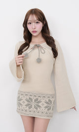 モデル：156cm（着用サイズ：FREE　着用カラー：IVO）