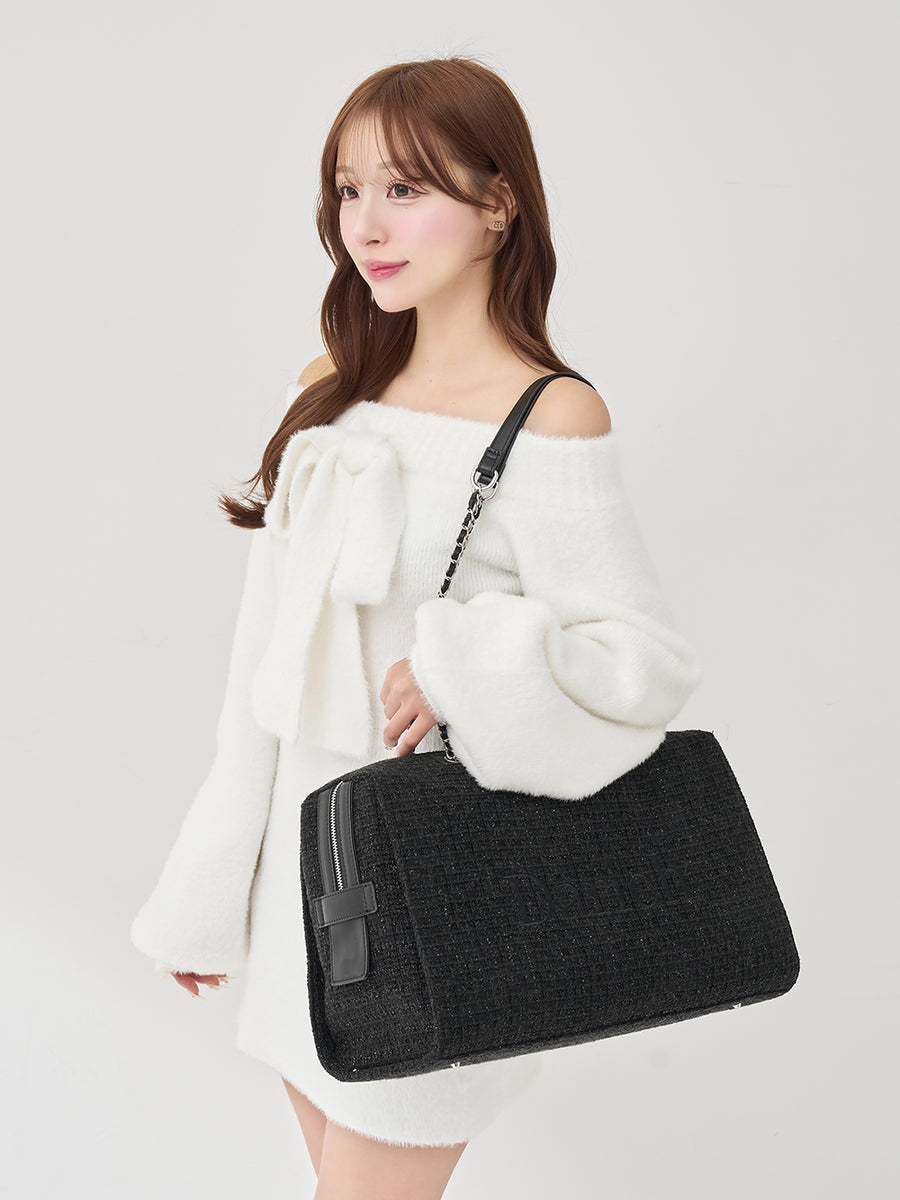 サイズ：FREE　カラー：BLK