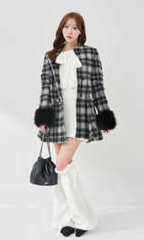 モデル：156cm（着用サイズ：FREE　着用カラー：WHT）