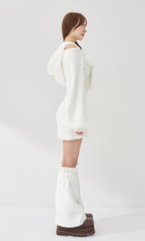 モデル：156cm（着用サイズ：FREE　着用カラー：WHT）