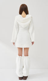 モデル：156cm（着用サイズ：FREE　着用カラー：WHT）