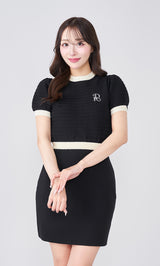 モデル：156cm（着用サイズ：FREE　着用カラー：BLK）