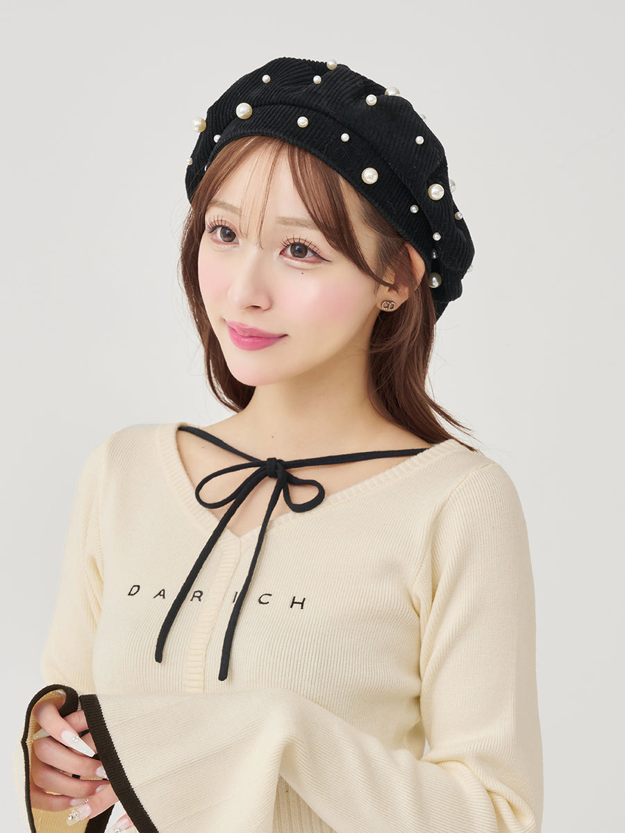 モデル：156cm（着用サイズ：FREE　着用カラー：IVO）