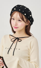 モデル：156cm（着用サイズ：FREE　着用カラー：IVO）