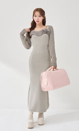 モデル：156cm（着用サイズ：FREE　着用カラー：GRY）