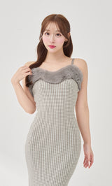 モデル：156cm（着用サイズ：FREE　着用カラー：GRY）