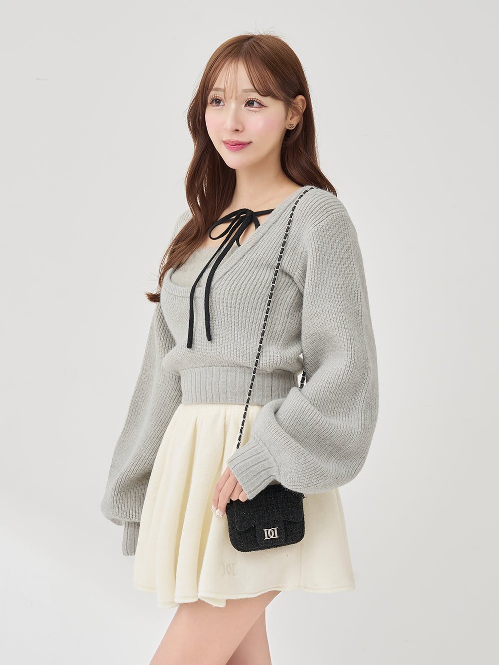 サイズ：FREE　カラー：BLK