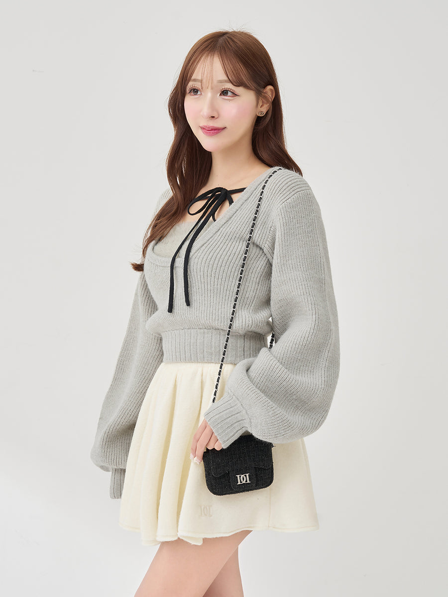 サイズ：FREE　カラー：BLK