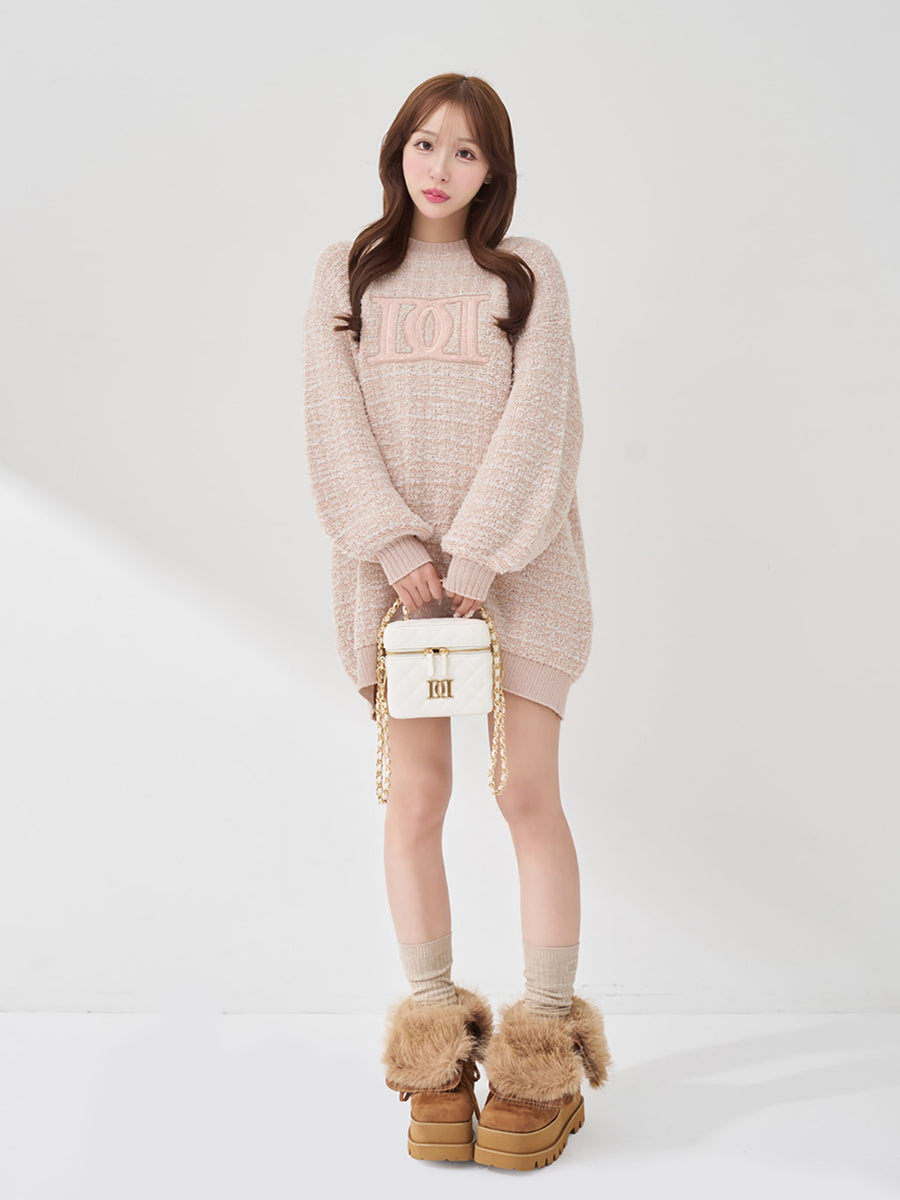 モデル：156cm（着用サイズ：FREE　着用カラー：PNK）