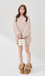 モデル：156cm（着用サイズ：FREE　着用カラー：PNK）