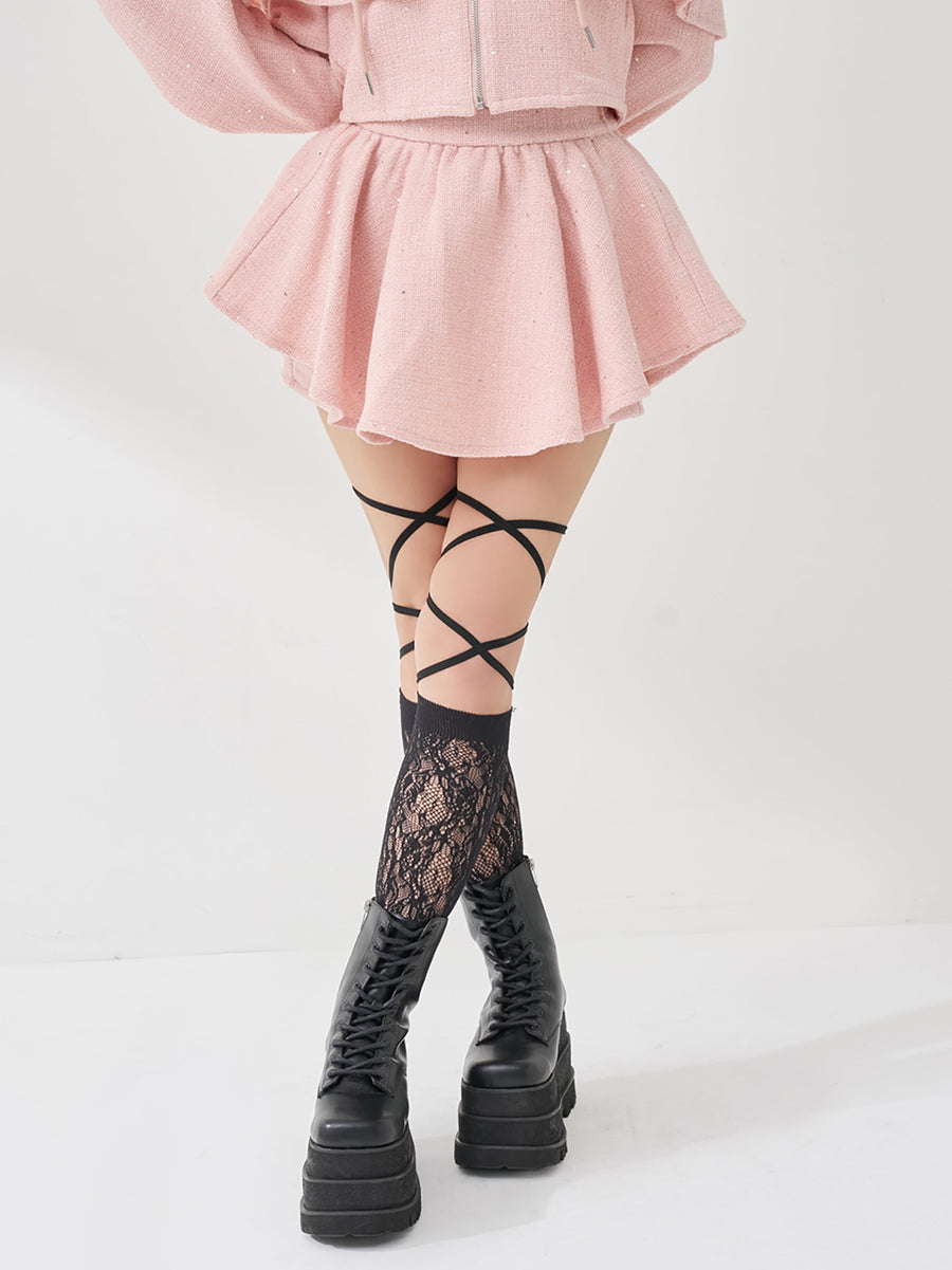 モデル：156cm（着用サイズ：FREE　着用カラー：PNK）