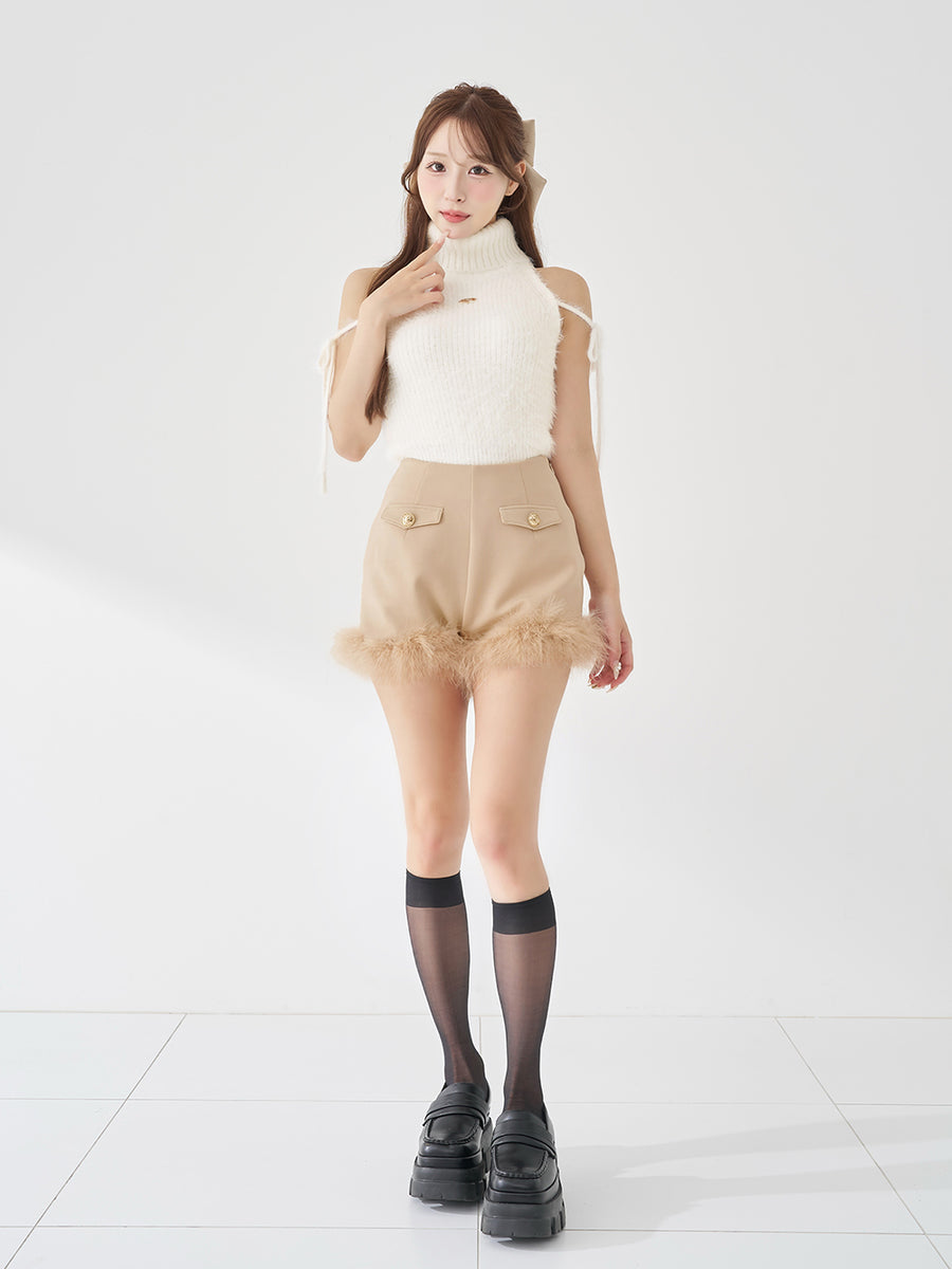 モデル：156cm（着用サイズ：S　着用カラー：BEG）