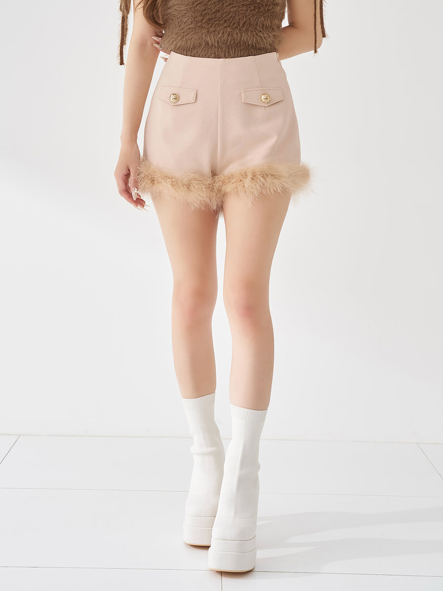 モデル：156cm（着用サイズ：S　着用カラー：P-BEG）