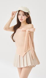 モデル：156cm（着用サイズ：FREE　着用カラー：P-BEG）