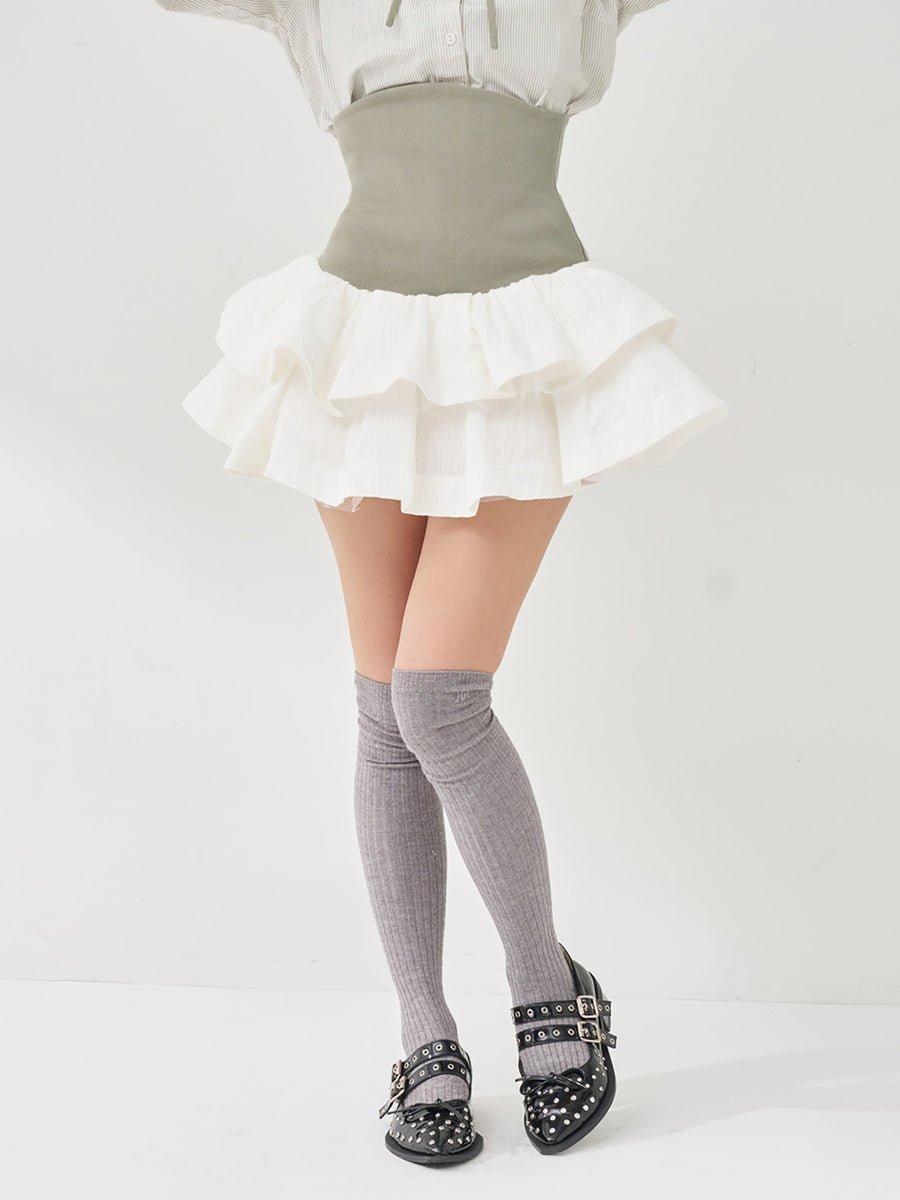 モデル：156cm（着用サイズ：FREE　着用カラー：GRY）