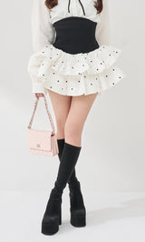 モデル：156cm（着用サイズ：FREE　着用カラー：WHT）