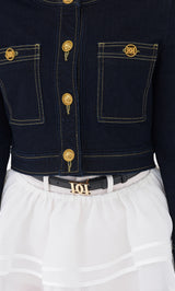 モデル：156cm（着用サイズ：S　着用カラー：IND）