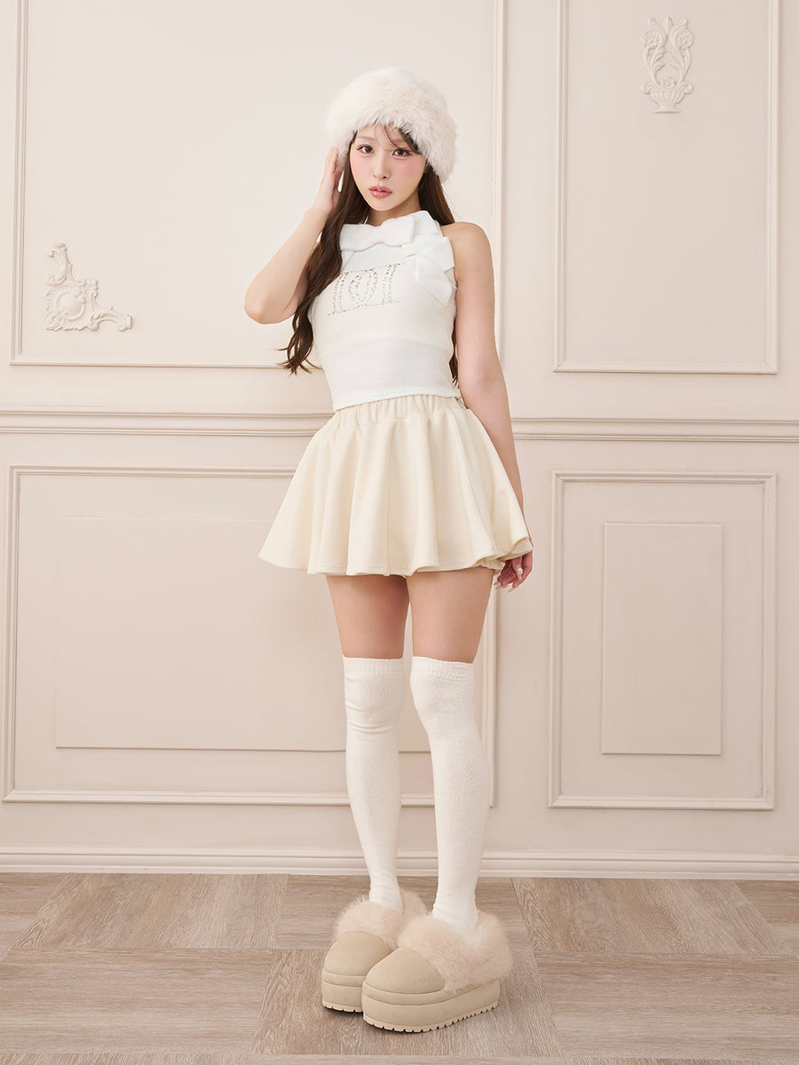 モデル：156cm（着用サイズ：FREE　着用カラー：WHT）