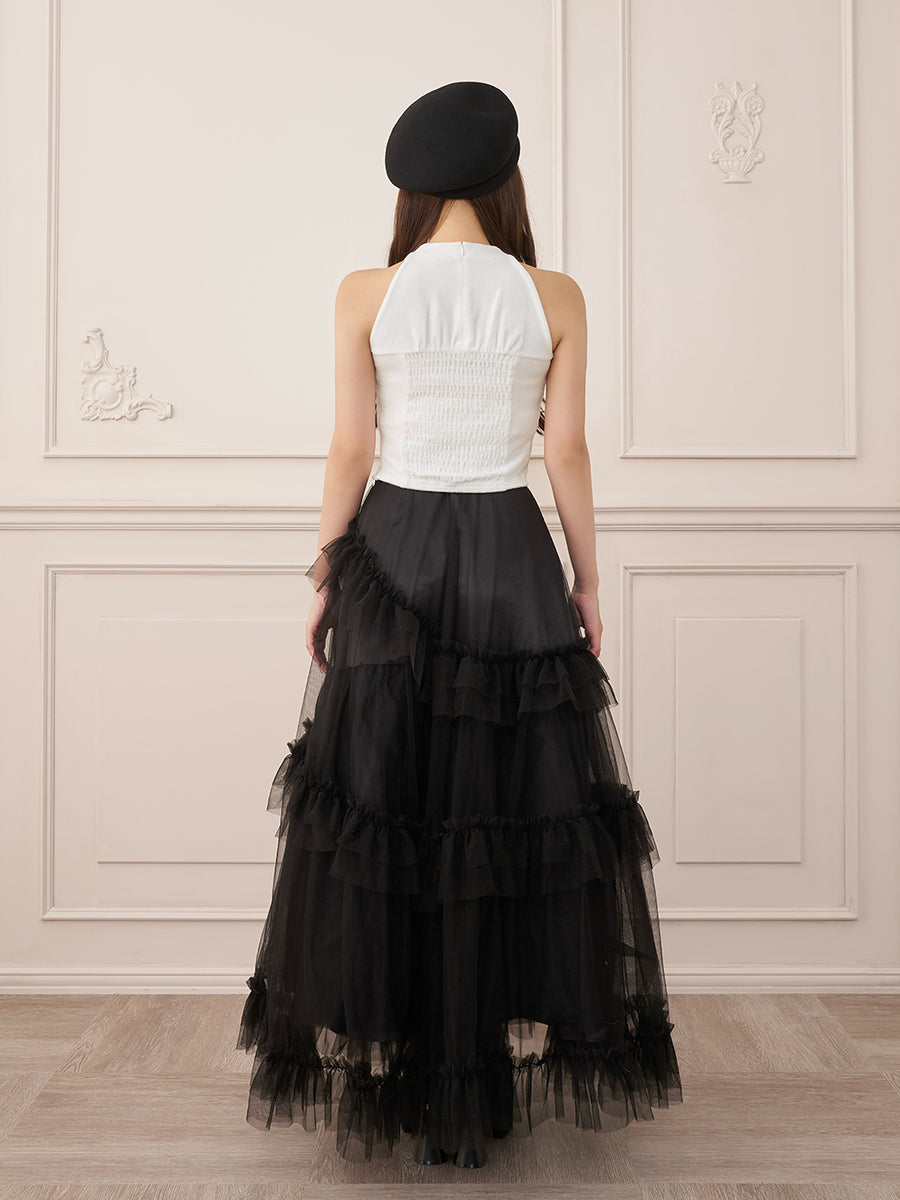 モデル：156cm（着用サイズ：FREE　着用カラー：WHT）