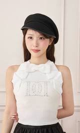 モデル：156cm（着用サイズ：FREE　着用カラー：WHT）