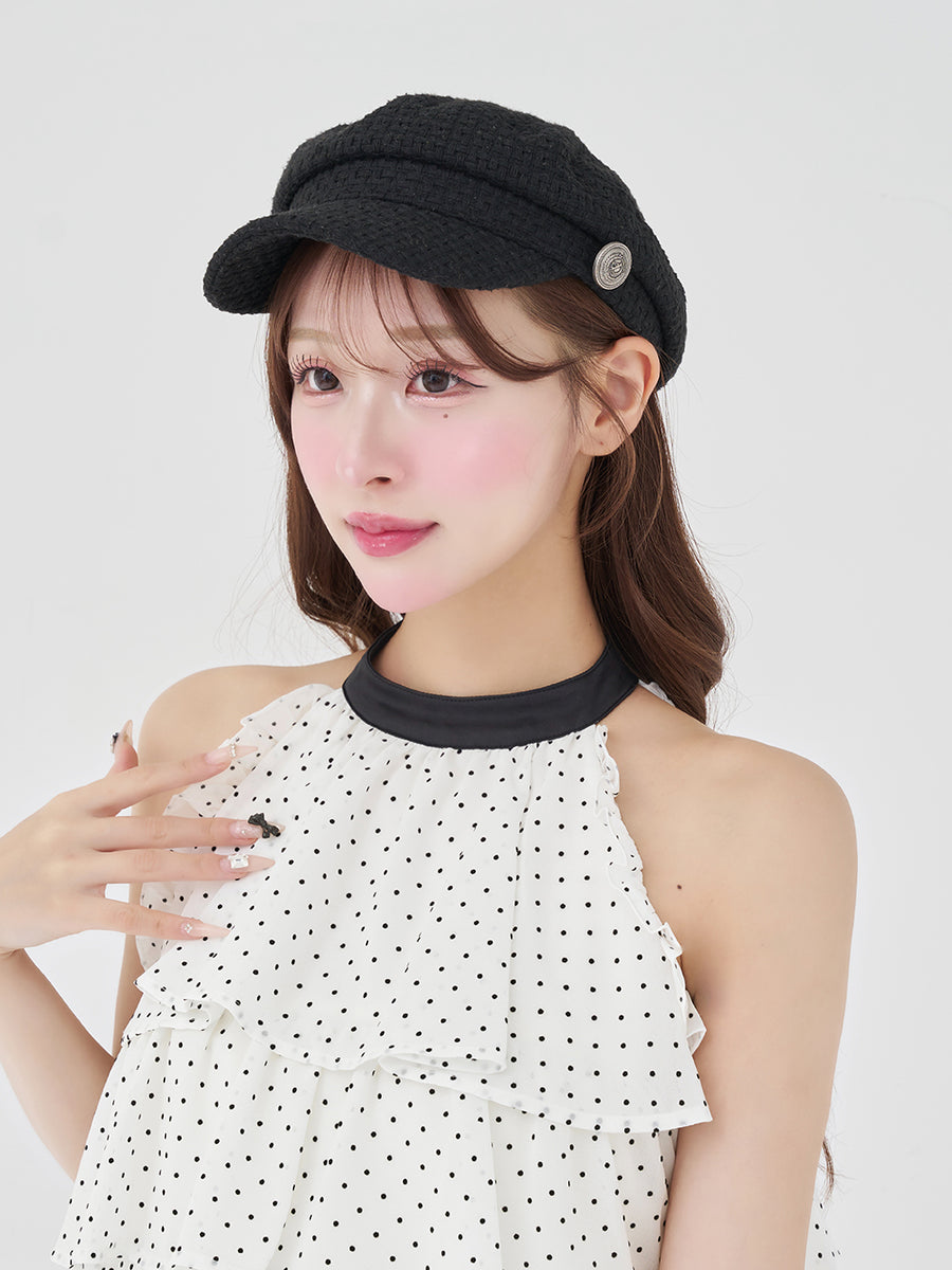 モデル：156cm（着用サイズ：FREE　着用カラー：IVO）
