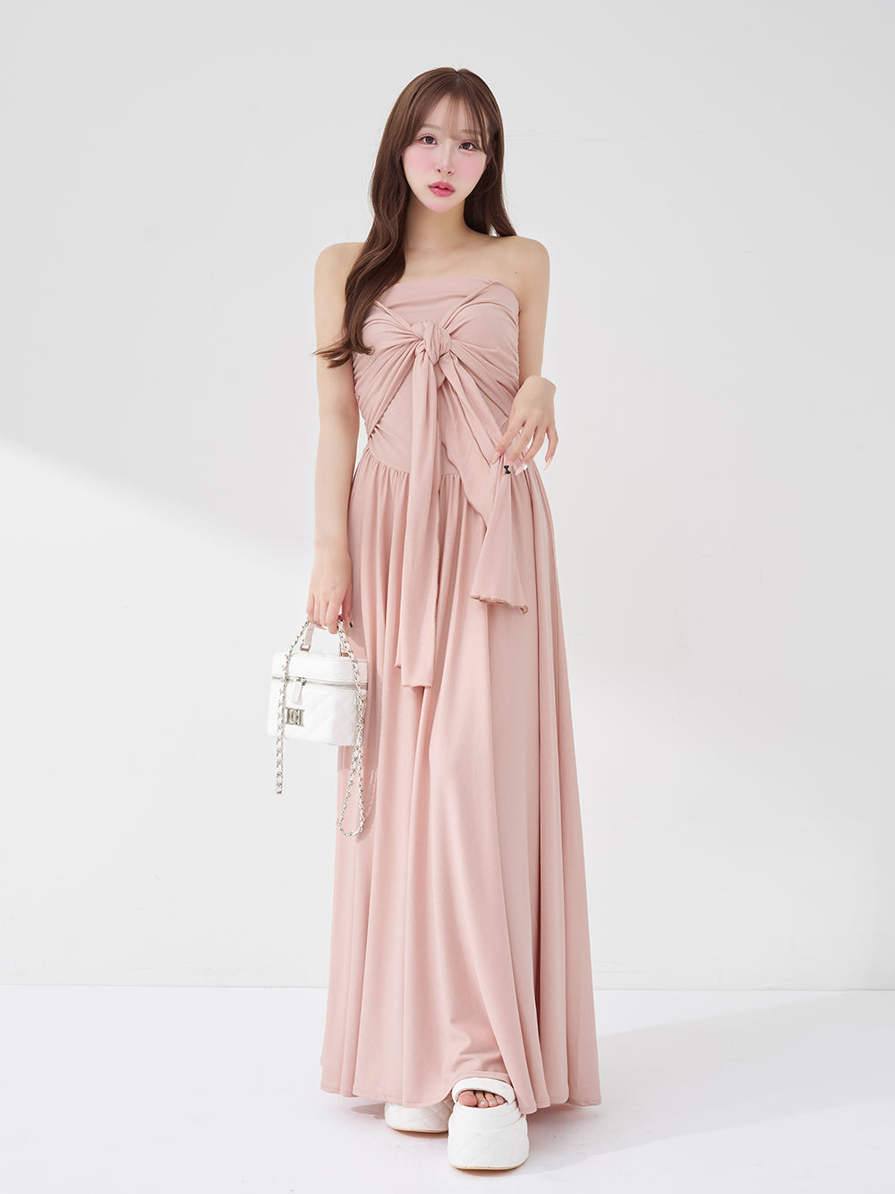 ダーリッチ　Darich スムースカットセットロングワンピース　C-GRY スムースカットセットロングワンピース – Darich