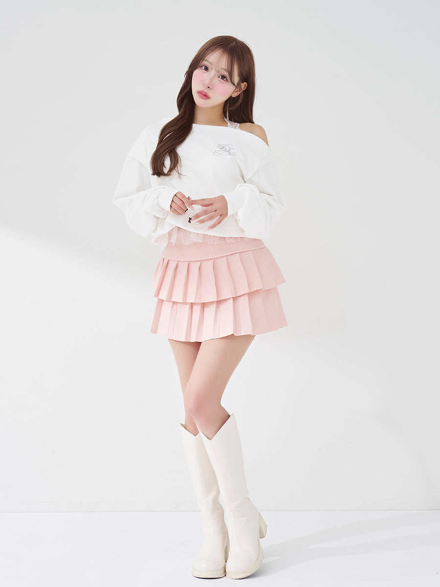 モデル：156cm（着用サイズ：FREE　着用カラー：PNK）