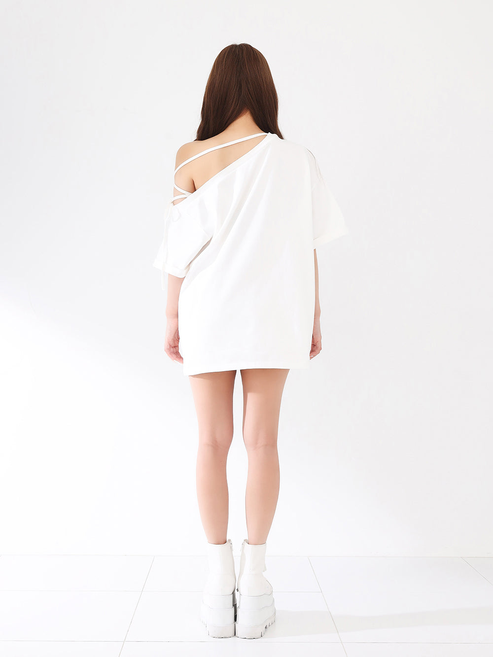 ワンショルダーグラフィックビッグTシャツ ワンショルダーグラフィックビッグTシャツ – Darich