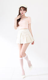モデル：156cm（着用サイズ：FREE　着用カラー：PNK）