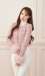 モデル：156cm（着用サイズ：FREE　着用カラー：PNK）