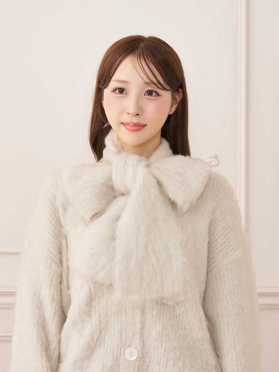 モデル：156cm（着用サイズ：FREE　着用カラー：IVO）