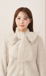 モデル：156cm（着用サイズ：FREE　着用カラー：IVO）