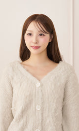 モデル：156cm（着用サイズ：FREE　着用カラー：IVO）
