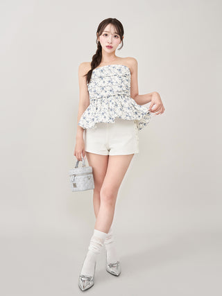 モデル：156cm（着用サイズ：FREE　着用カラー：WHT）