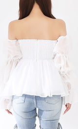 モデル：156cm（着用サイズ：FREE　着用カラー：WHT）