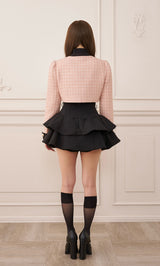 モデル：156cm（着用サイズ：S　着用カラー：P-BEG）