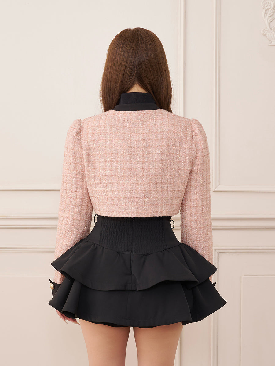 モデル：156cm（着用サイズ：S　着用カラー：P-BEG）