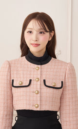 モデル：156cm（着用サイズ：S　着用カラー：P-BEG）
