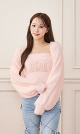 モデル：156cm（着用サイズ：FREE　着用カラー：PNK）