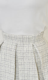 モデル：156cm（着用サイズ：S　着用カラー：WHT）