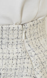モデル：156cm（着用サイズ：S　着用カラー：WHT）