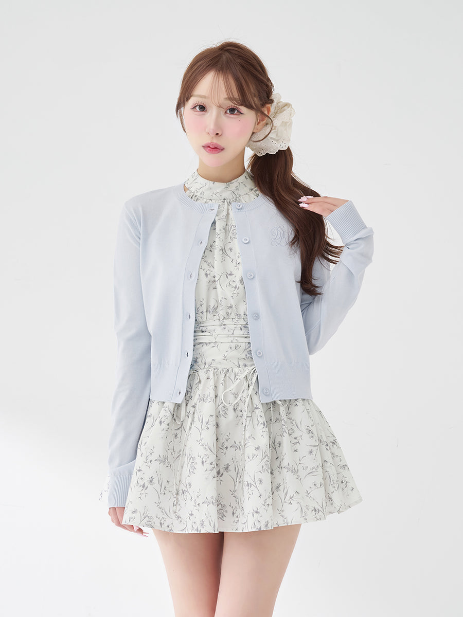 モデル：156cm（着用サイズ：FREE　着用カラー：SAX）