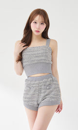 モデル：156cm（着用サイズ：FREE　着用カラー：GRY）