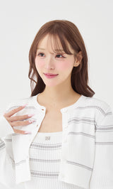 モデル：156cm（着用サイズ：FREE　着用カラー：WHT）