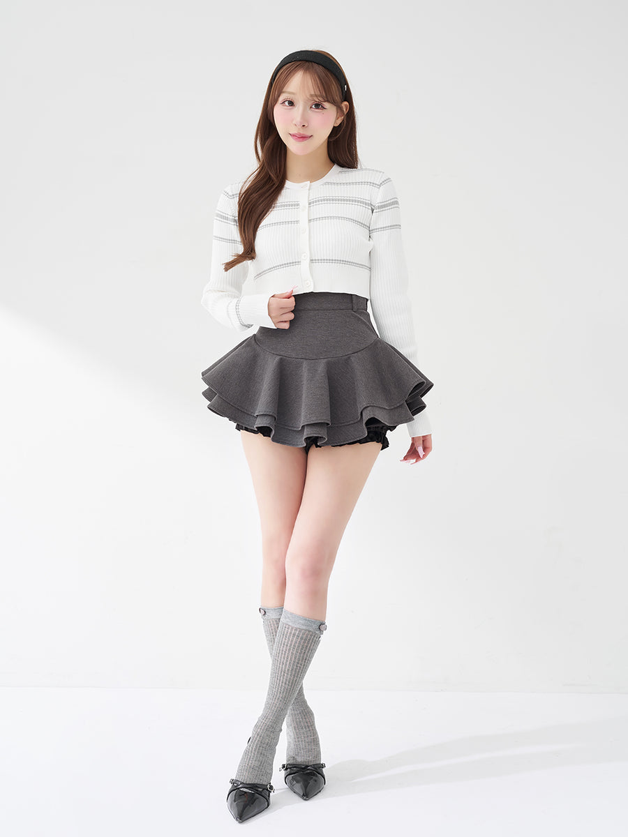 モデル：156cm（着用サイズ：FREE　着用カラー：WHT）
