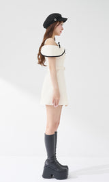 モデル：156cm（着用サイズ：FREE　着用カラー：WHT）